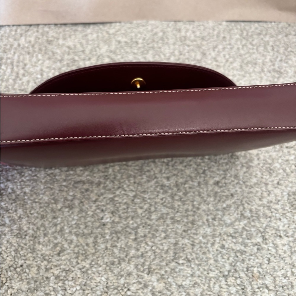 Cartier Women's Burgundy Leather Crossbody Bag Set - Picture 10 of 12